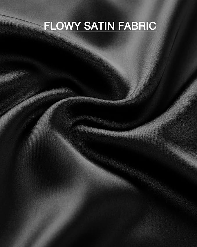 BTFBM 2026 Summer Womens Skirts Silk Elegant High Waist Flowy Long Satin A-Line Midi Skirt Cocktail Wedding Party - Image 2