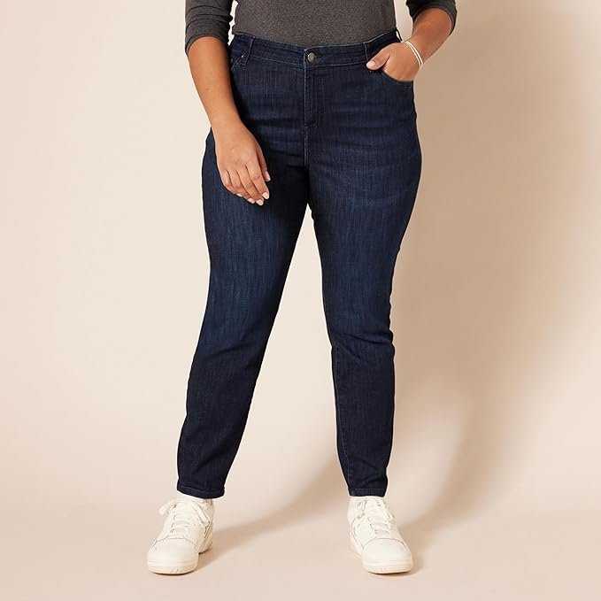 Amazon Essentials Women's Mid-Rise Stretchy Skinny Jeans - Image 3