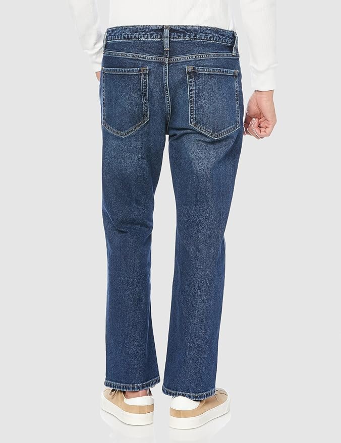 Amazon Essentials Men's Straight-Fit Bootcut Jean - Discontinued Colors - Image 4