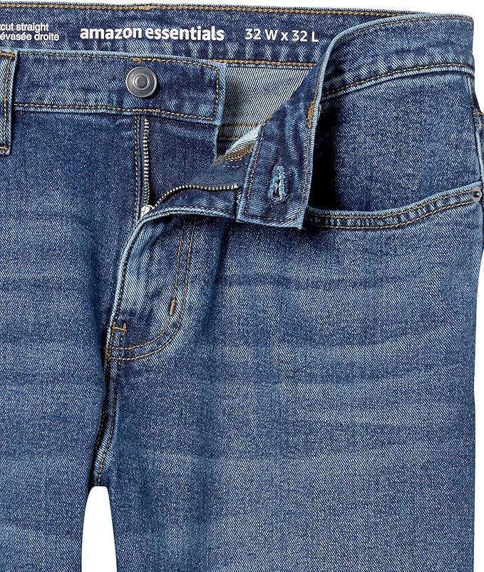 Amazon Essentials Men's Straight-Fit Bootcut Jean - Discontinued Colors - Image 5
