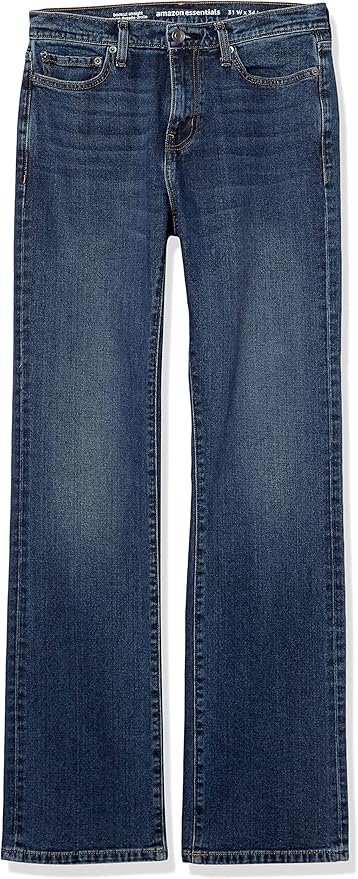 Amazon Essentials Men's Straight-Fit Bootcut Jean - Discontinued Colors - Image 6